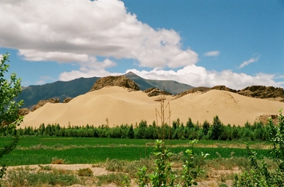 krajina u Gyantse 2