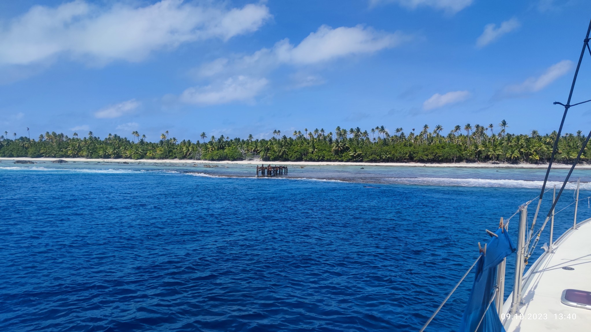 u ostrova Tetiaroa