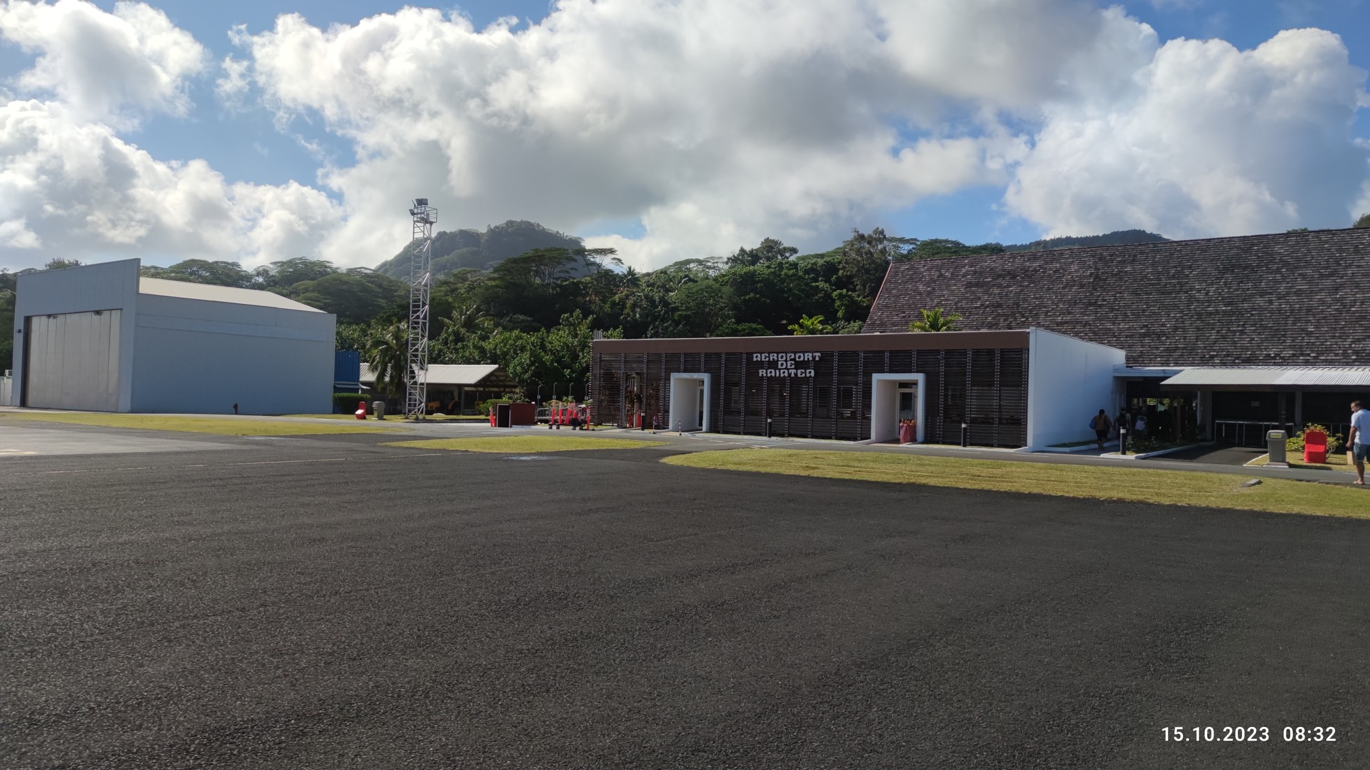 letiště na Raiatea